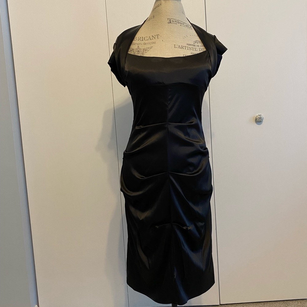 Chic ruched formal dress